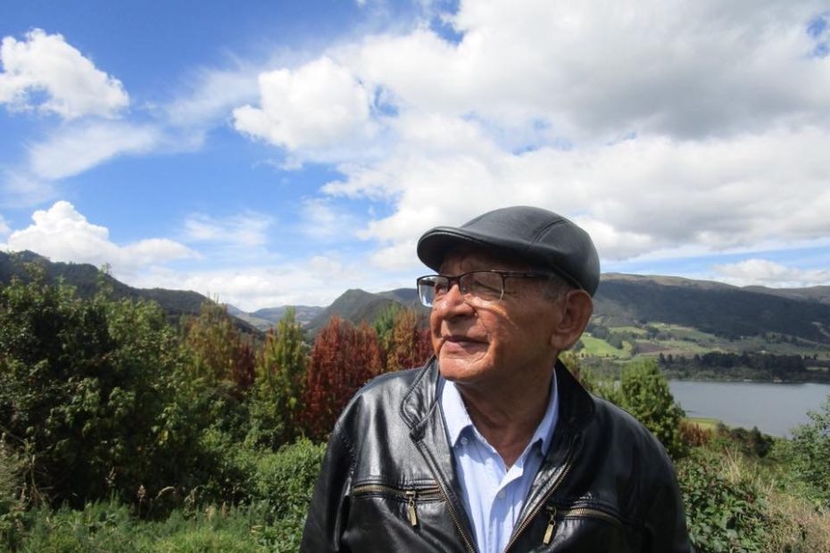 The author's father, Ricardo Cholo, in Cogua, Colombia, January 2018. [Photo] Ana Beatriz Cholo collection