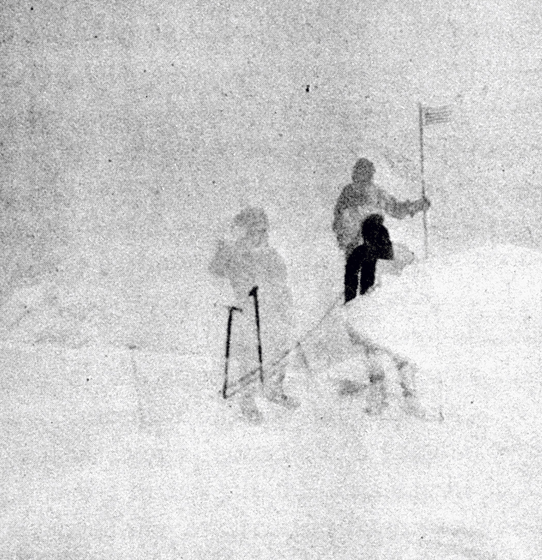Robert Tatum on the summit of Denali, June 7, 1913. [Photo] Hudson Stuck