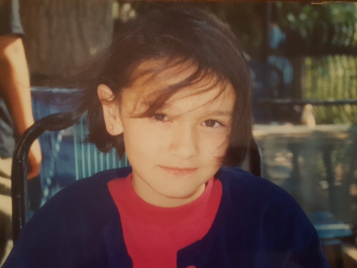Massri when she was about 6 years old.  [Photo] Suzana EL Massri family collection