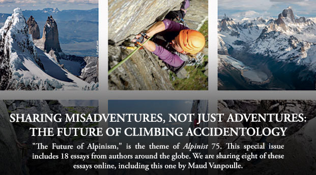 Sharing Misadventures, not just Adventures: The Future of Climbing Accidentology