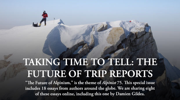 Taking Time To Tell: The Future of Trip Reports