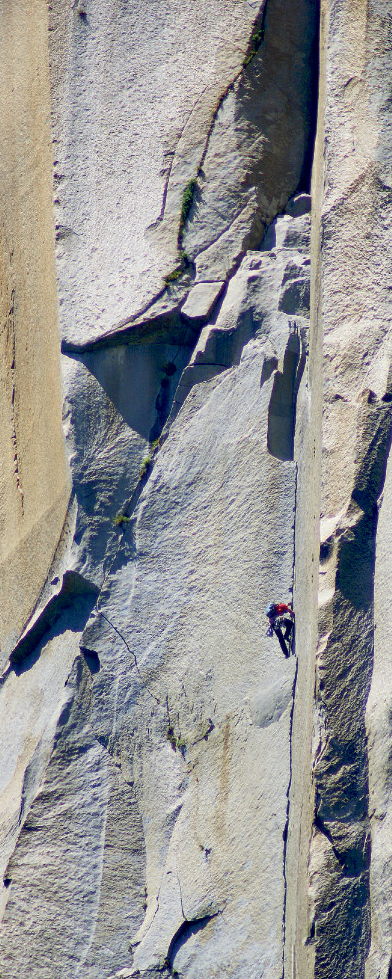 Honnold on The Nose. Both climbers and mainstream journalists were speculating whether Honnold or Dean Potter would free solo El Capitan first. Potter told Outside, The magazines want a race, but this would go beyond athletic achievement. Soloing, he insists, is spiritual. Honnold completed a ropeless ascent of Freerider (5.13a, 3,000') on June 3, 2017. [Photo] Tom Evans