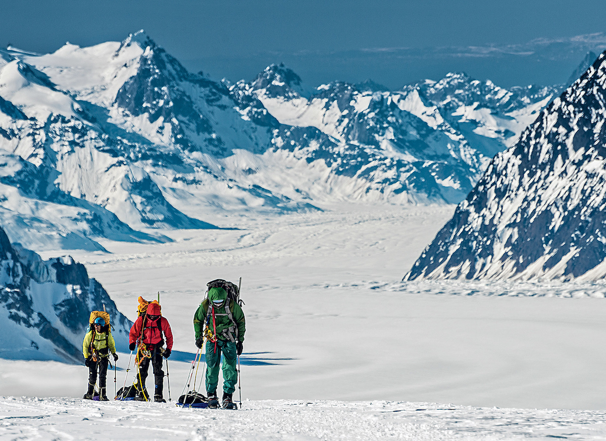 This image is from the award-winning film documenting the first African-American team on Denali. More information can be found at AnAmericanAscent.com. [Photo] Hudson Henry