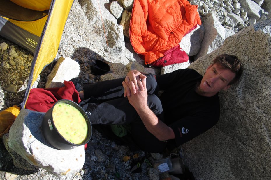 Carsten Von Birckhahn in Patagonia. [Photo] Martin Kroussottsi collection