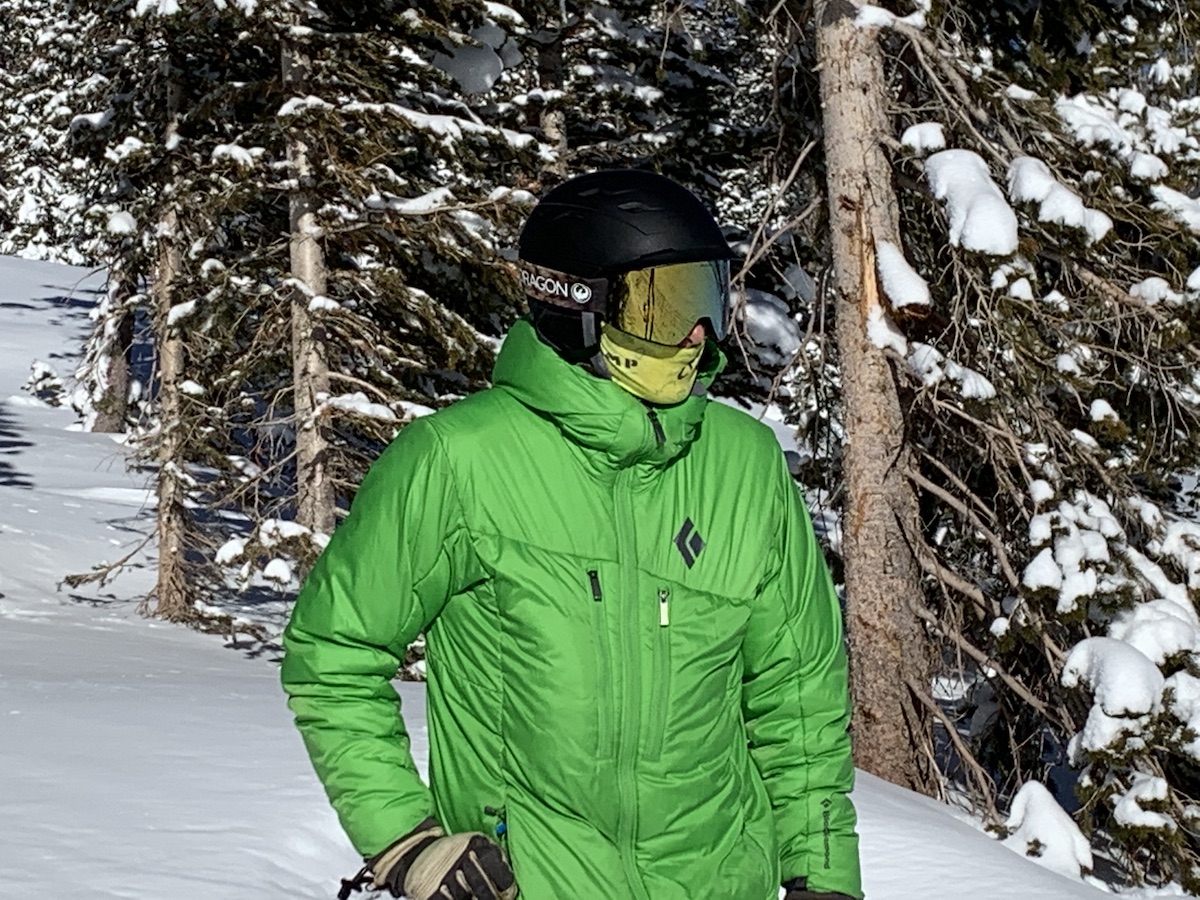 Lewis wears the Dragon Alliance PXV2 Snow Goggles on a sunny December day at Monarch Ski Mountain, Colorado. [Photo] Catherine Houston