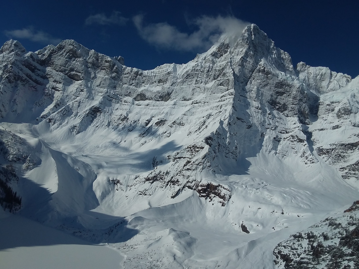 The east face of Howse Peak, Icefields Parkway, Alberta, Canada. [Photo] Courtesy of Parks Canada