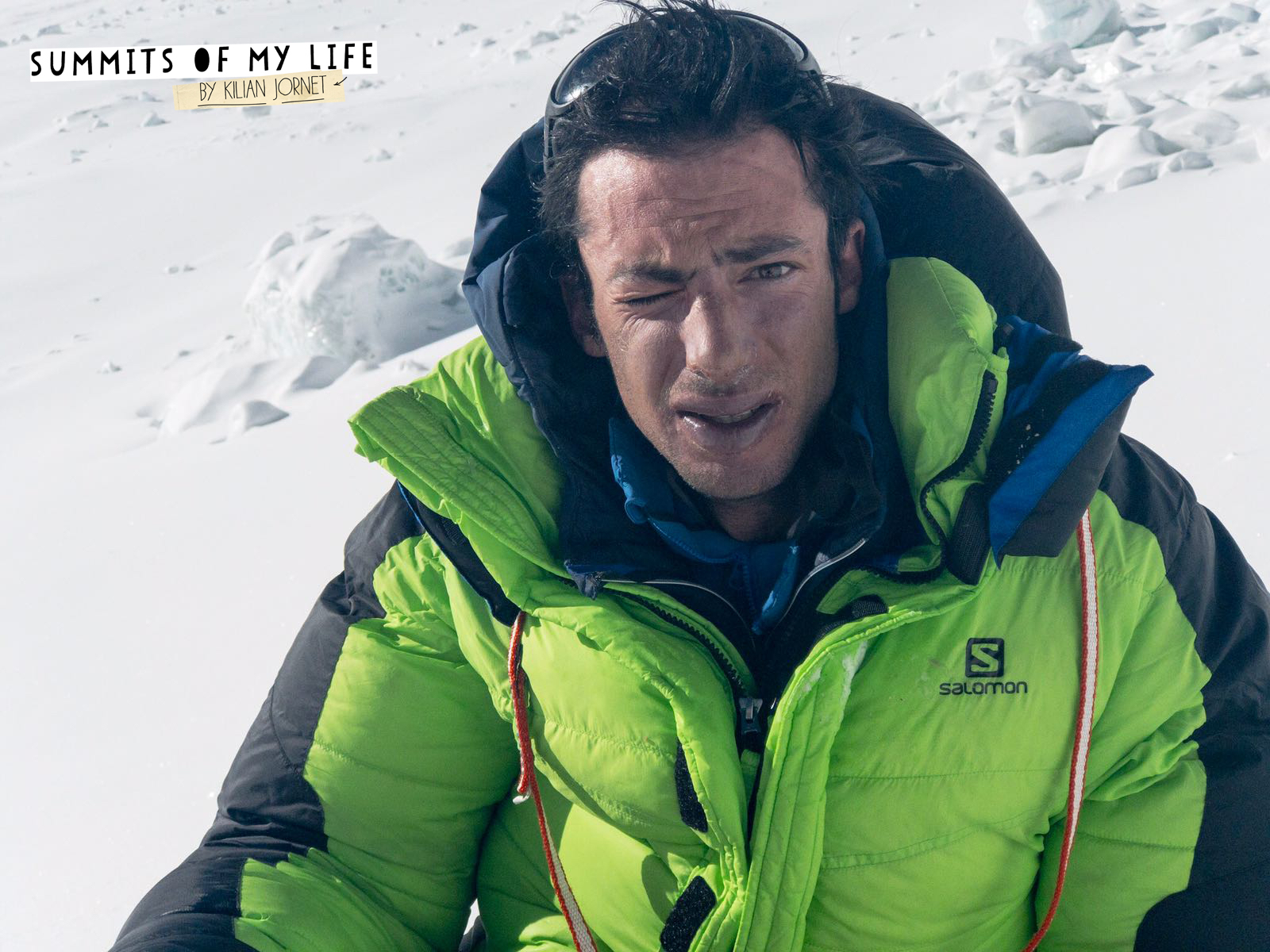 Kilian Jornet during his second speed ascent of Everest's North Col route. [Photo] Sebastien Montaz-Rosset/Kilian Jornet collection