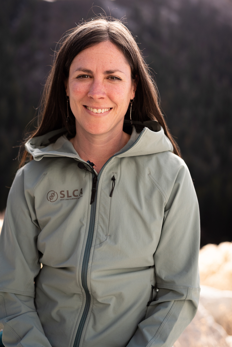Julia Geisler, executive director the Salt Lake Climbers Alliance (SLCA). [Photo] Tim Behuniak