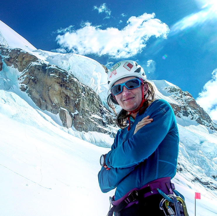 Masha Gordon of the UK is the founder of The Grit & Rock First Ascent Expedition Award [Photo] Masha Gordon collection