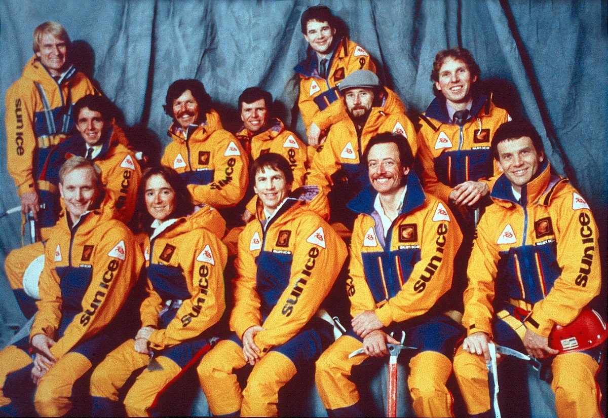 The Canadian Everest Light Team. [Photo] Courtesy of Continental Bank and Mountaineers Books