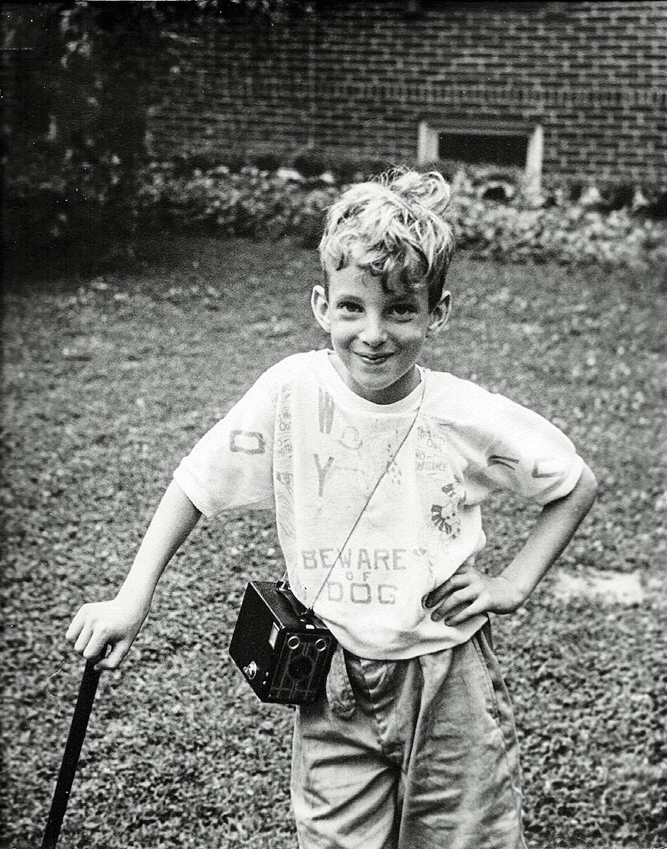 Hornbein as a boy. [Photo] Hornbein collection