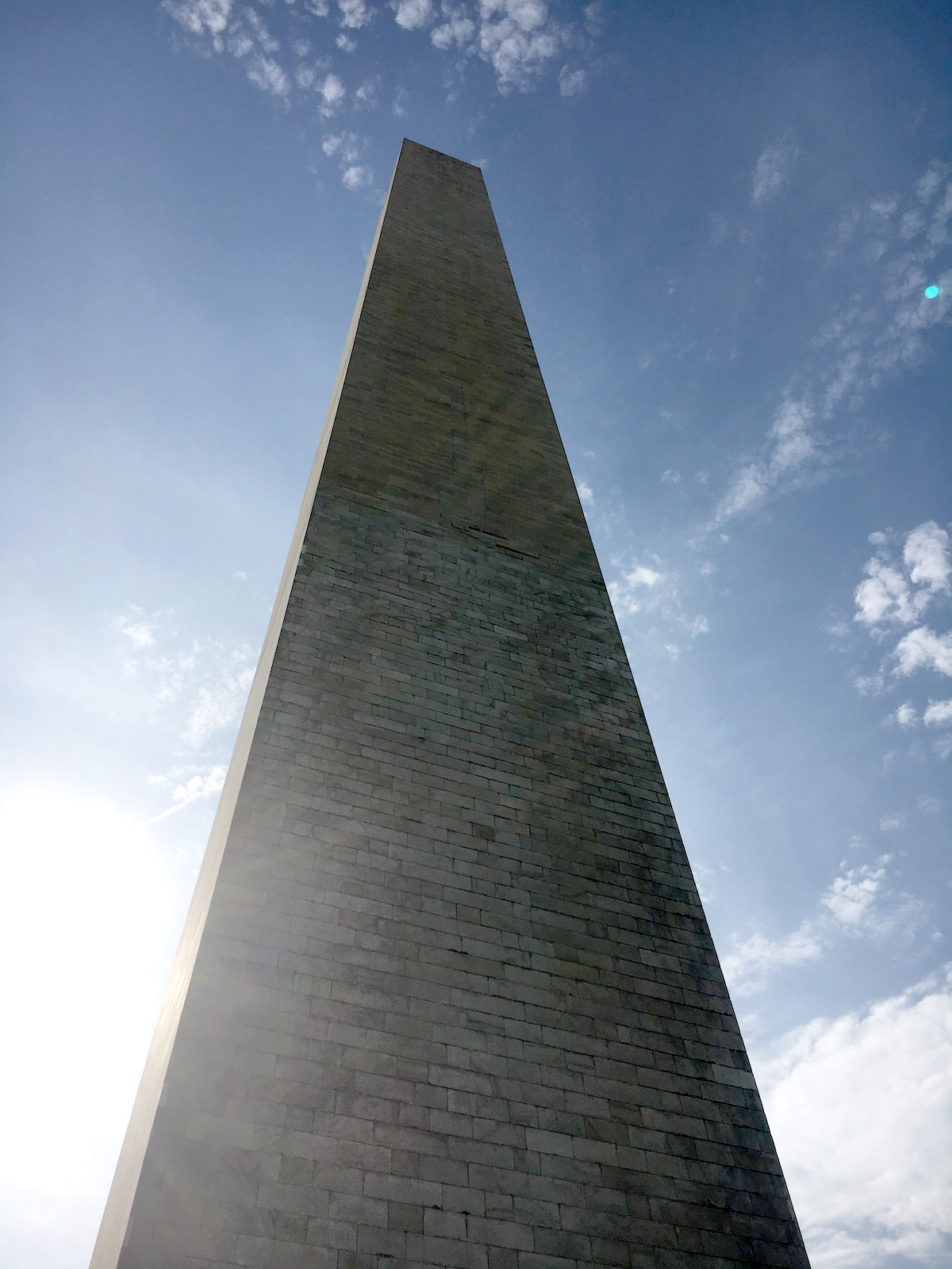 The Washington Monument during the 2017 Climb the Hill event. [Photo] Derek Franz