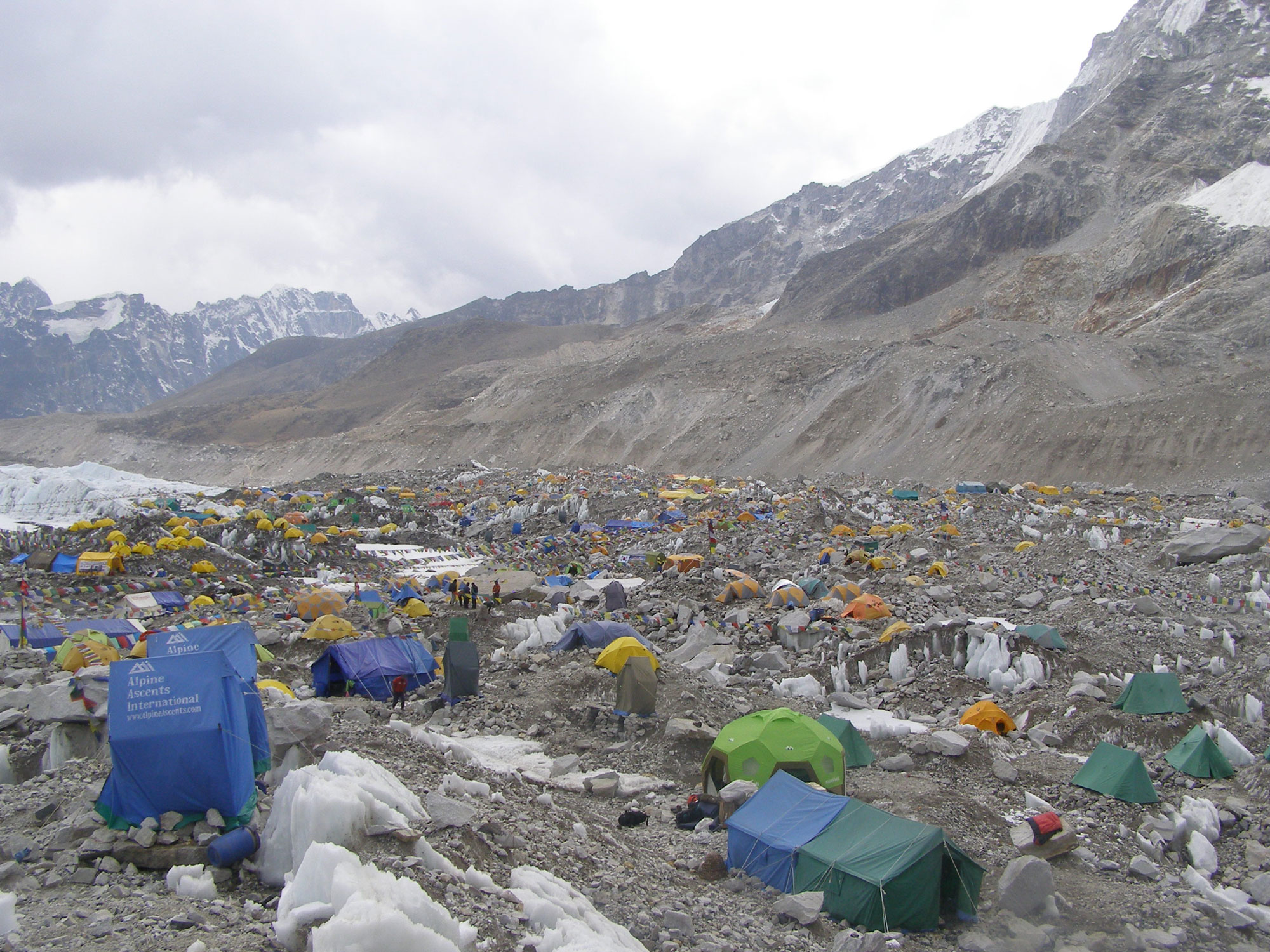 Everest Base Camp, Spring 2021.